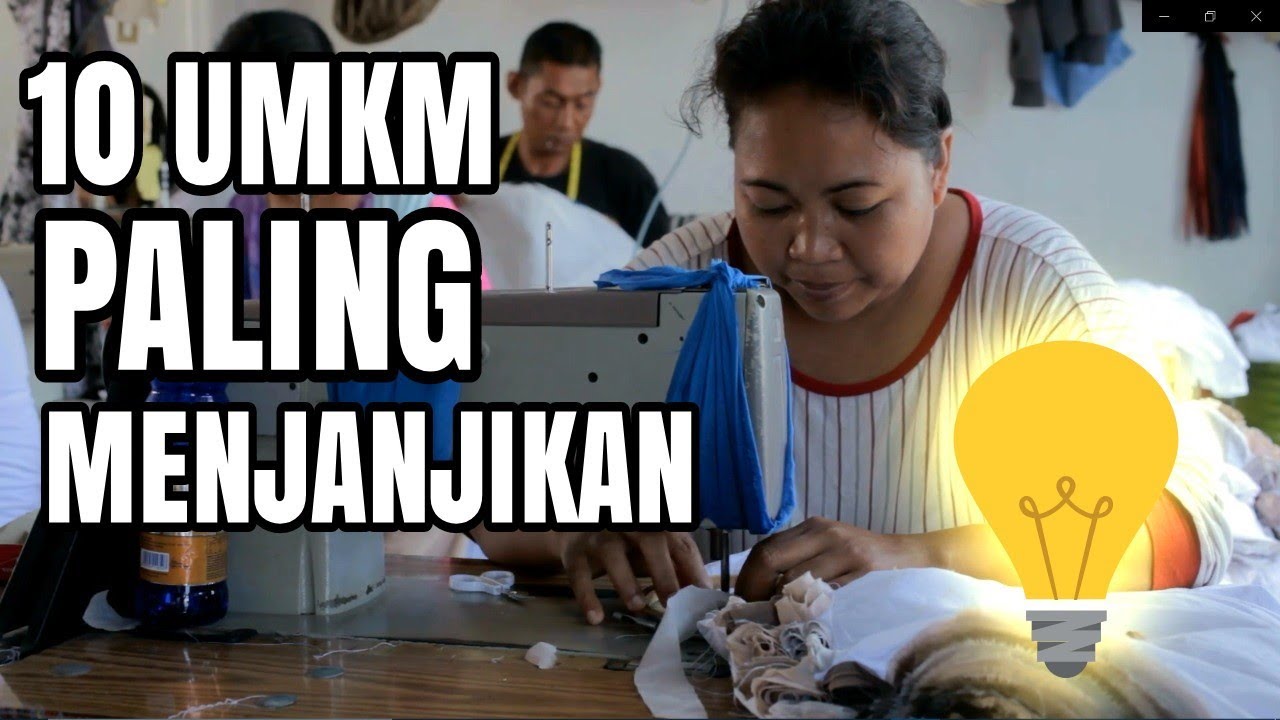 10 Bidang UMKM Paling Menjanjikan Saat Ini | Usaha Kecil dan Menengah