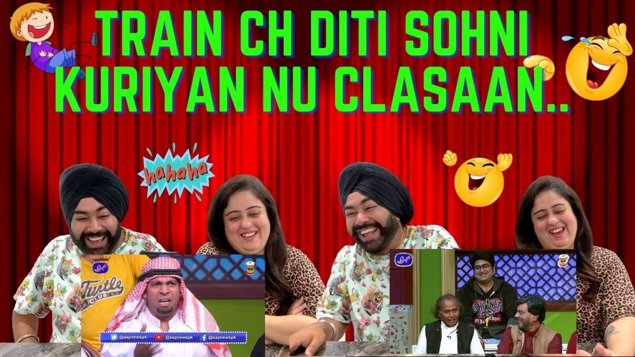 Punjabi Reaction on Khabarzar with Aftab Iqbal & the Legend Amanullah Saab ~ Biwi Ne Maanga Talak