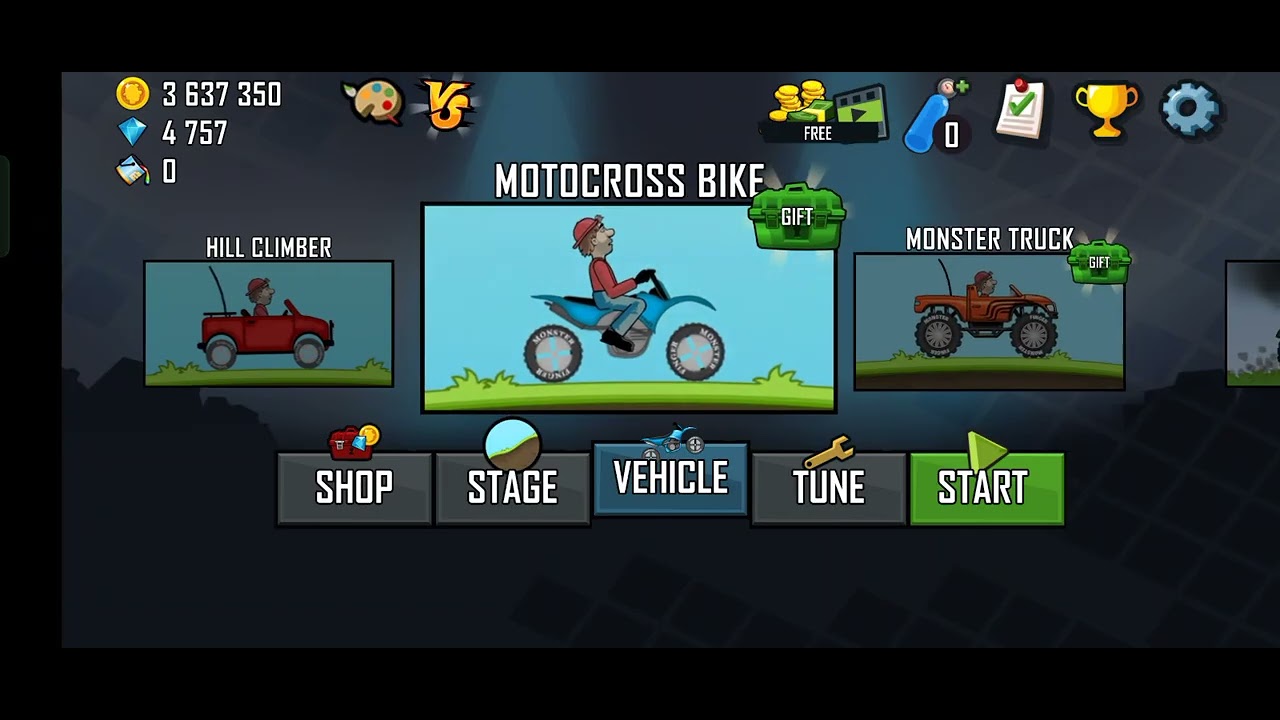 Hill Climb Gameplay ❣️
