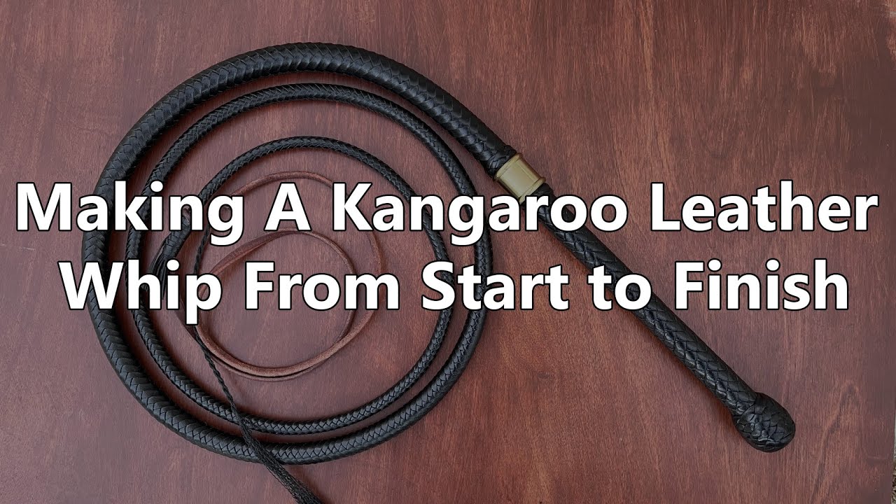 Making a Leather Whip From Start to Finish: The Tachi Bull Whip