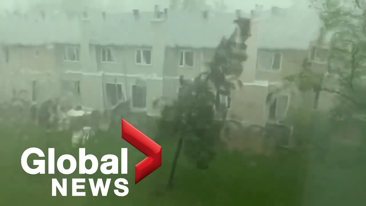 Ontario storm causes power outages, creates ghastly drive on roads