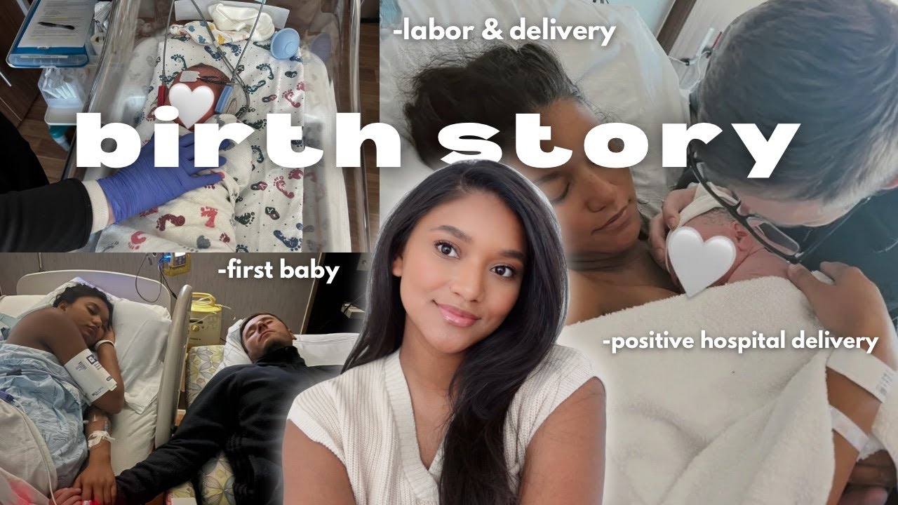 MY POSITIVE BIRTH STORY *Raw & Real* Labour and Delivery of Our First Baby! ♡