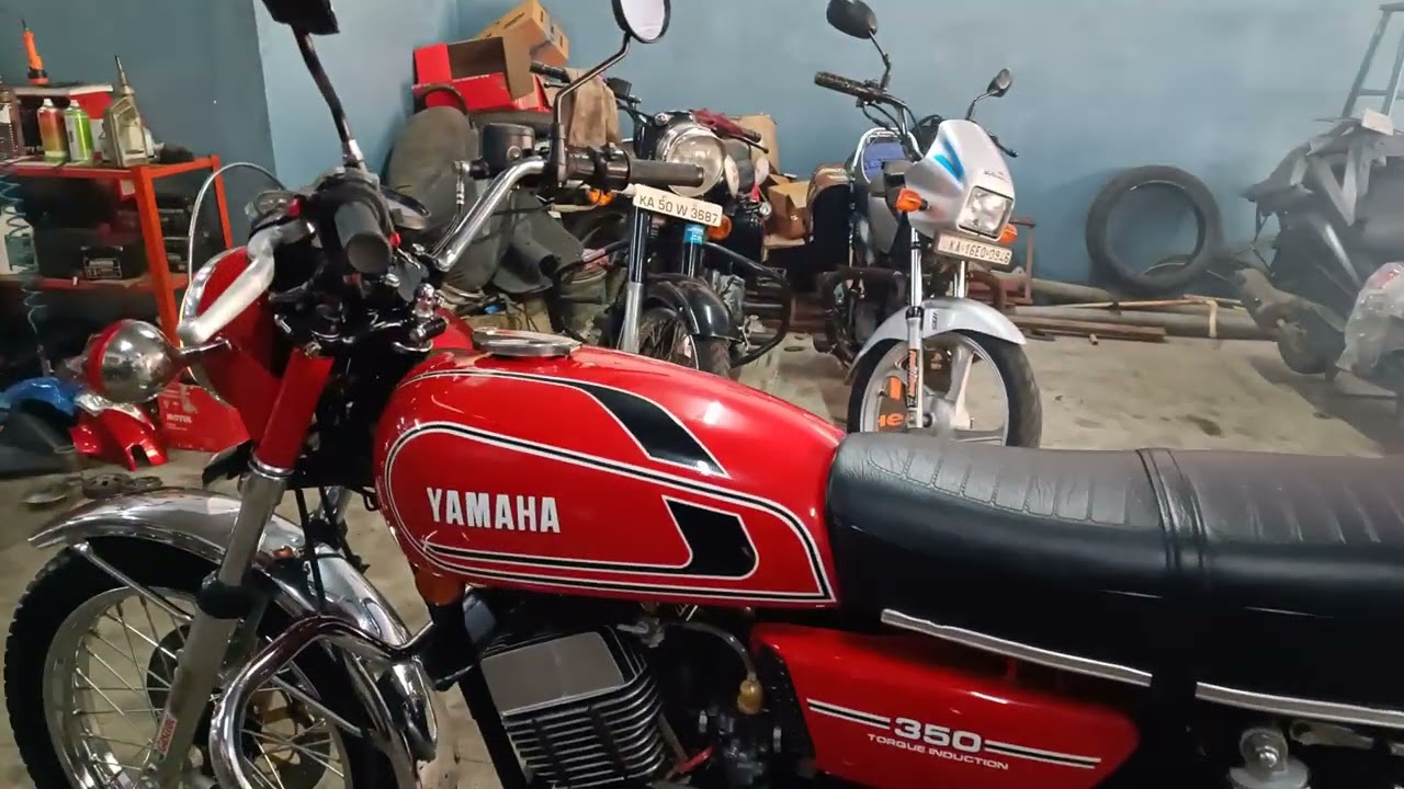 yamaha rd 350 full service done 8073884154