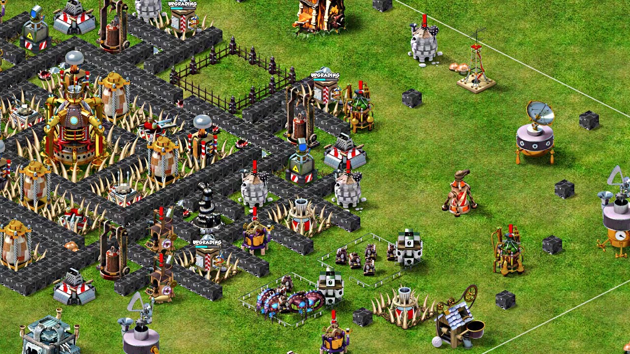 Backyard Monsters: Triple Sided Base R2