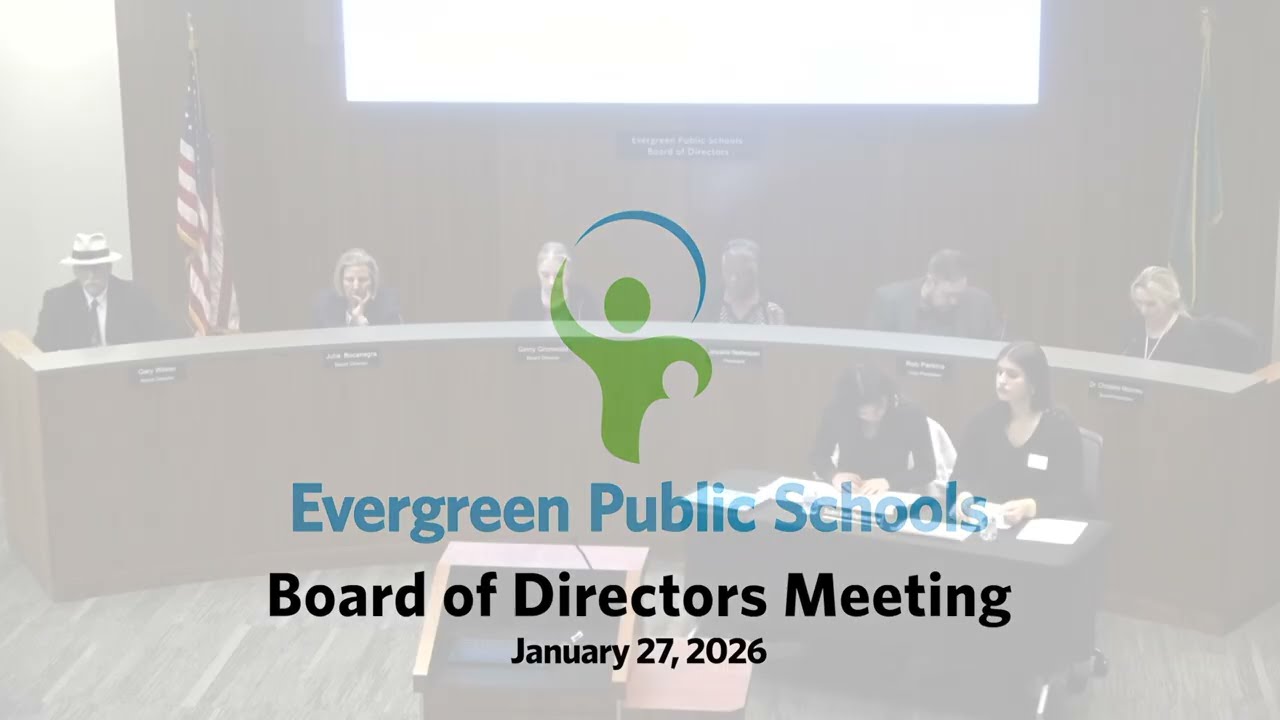 School Board Meeting - January 27, 2026