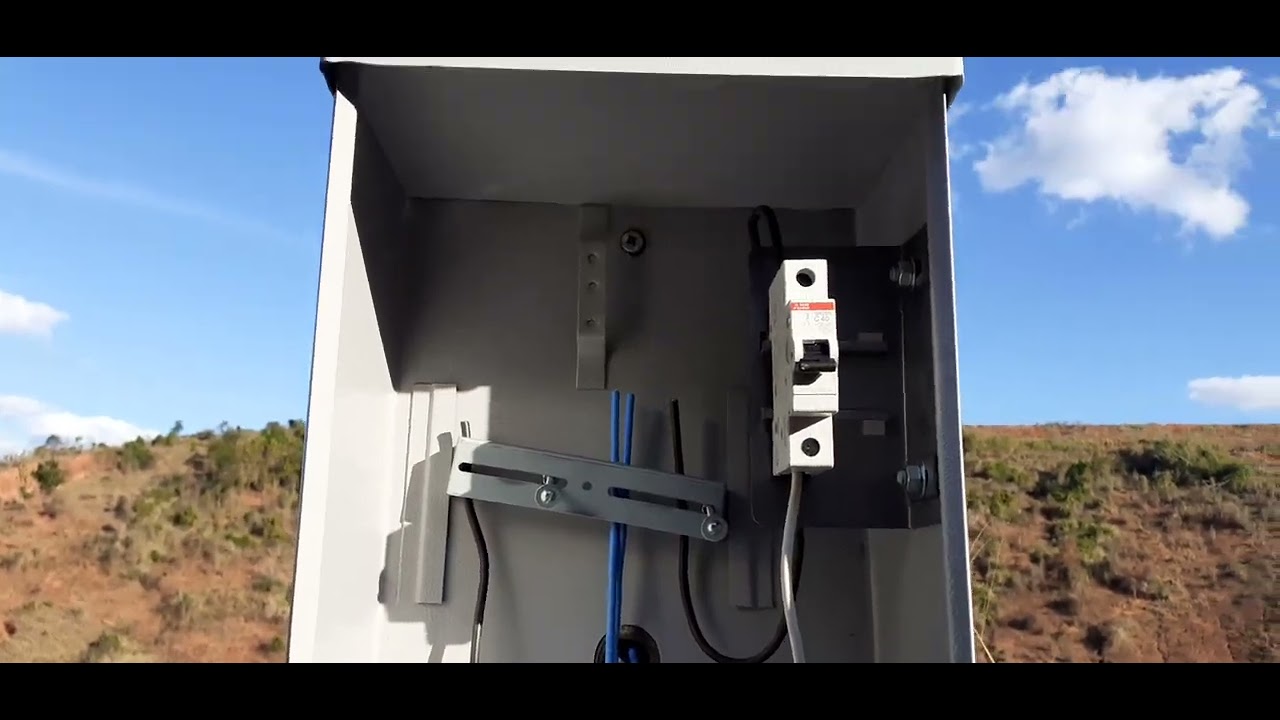 Montagem de Padrão CEMIG monofásico com duas caixas. Se inscreva no canal!!!!