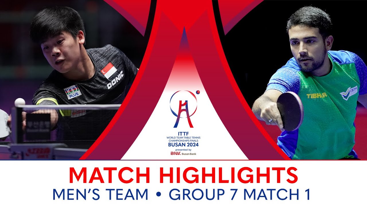 Quek Izaac (SGP) vs Guilherme Teodoro (BRA) | MT G7 - Match 1 | #ITTFWorlds2024