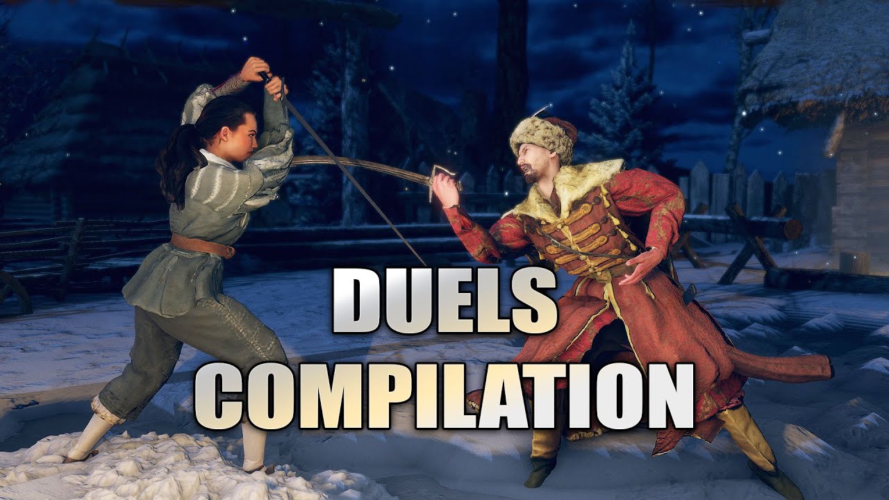 Hellish Quart - Cool Fights Compilation | HEMA Fencing Video Game