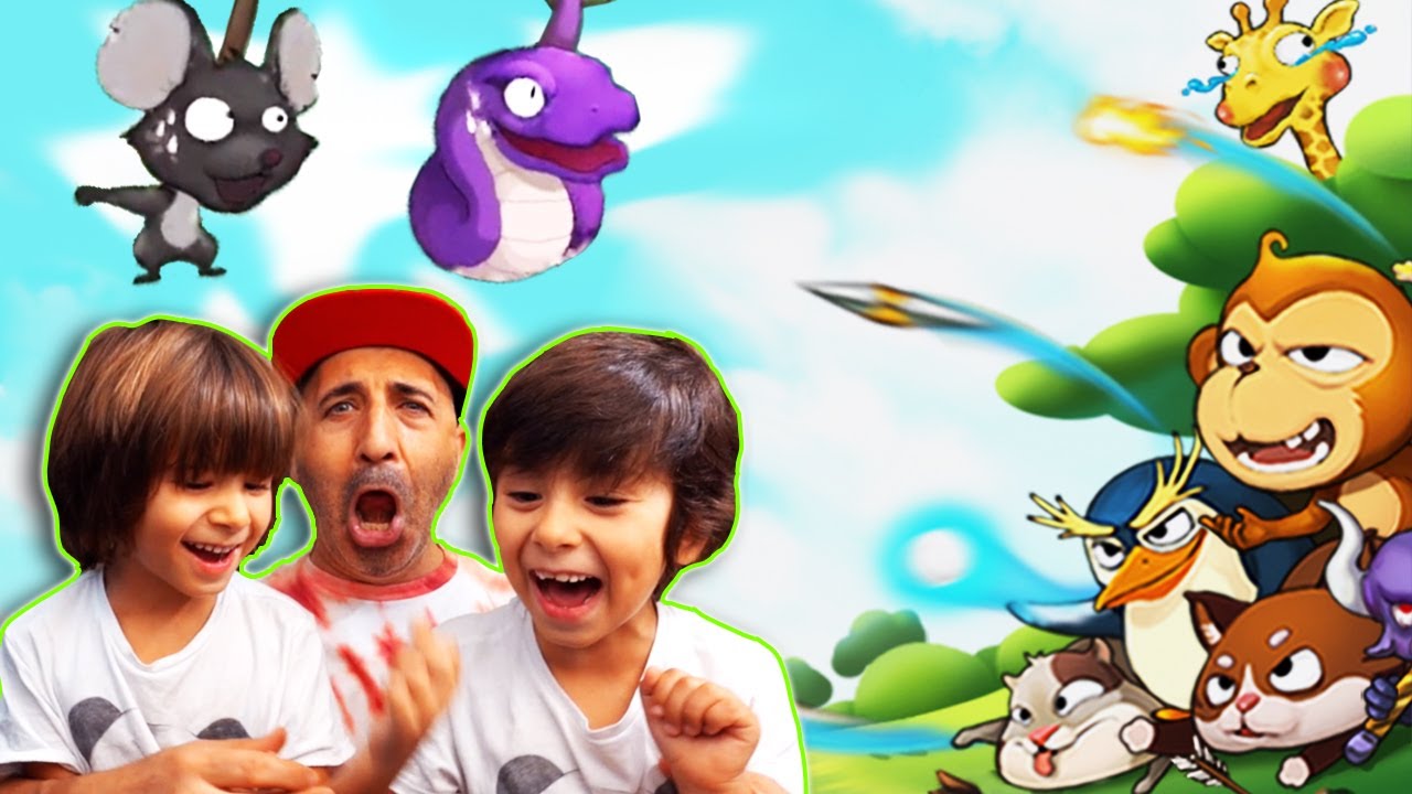 NO APUNTES AL MONO!! - CRITTER CLASH con DANI y EVAN