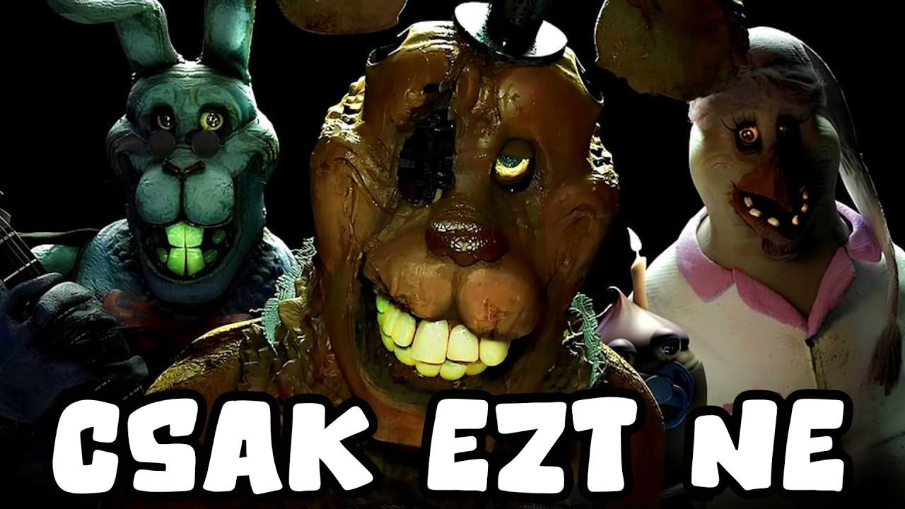 FNAF Legbetegebb Animatronikái..