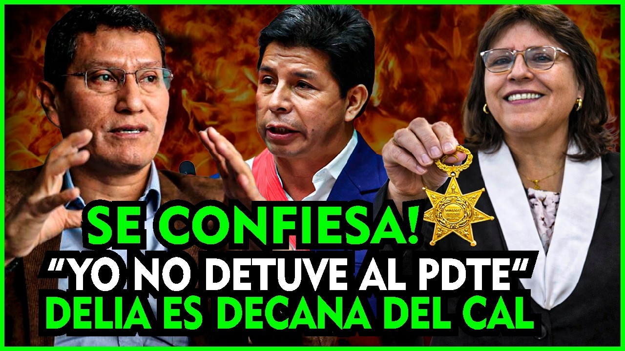 LLORA ABANTO! DELIA ESPINOZA ES  DECANA DEL CAL, COLCHADO SE DEFIENDE PORKY REPUDIADO EN CUZCO