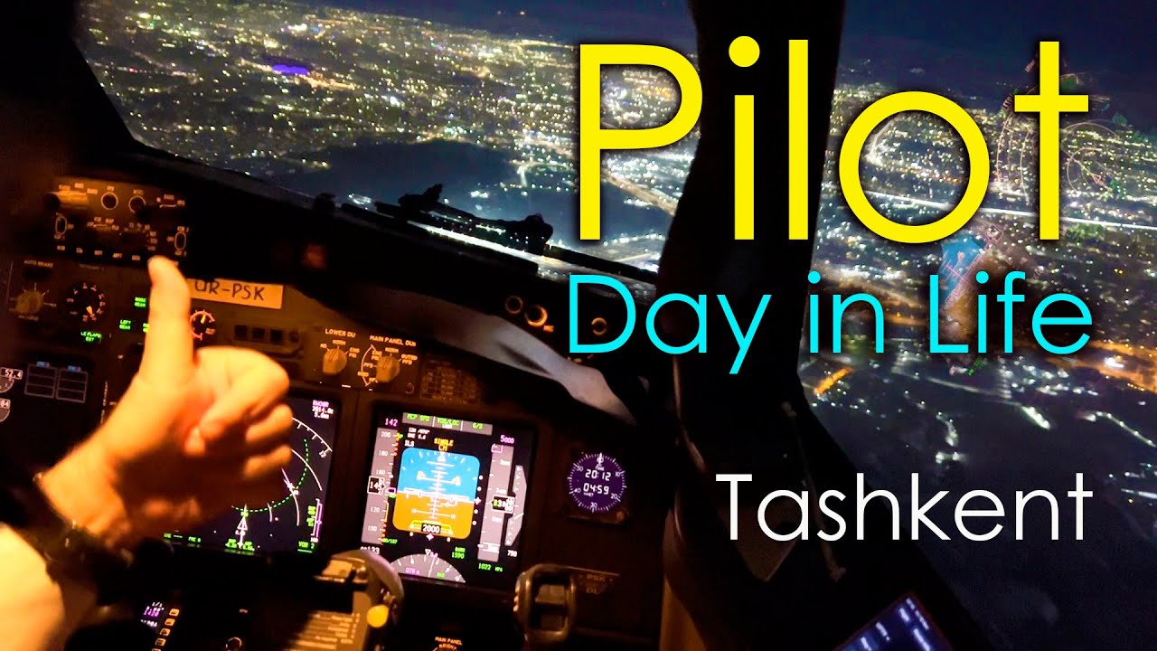 A Day in the Life of an Airline Pilot | Flight to Tashkent on B737 [HD]