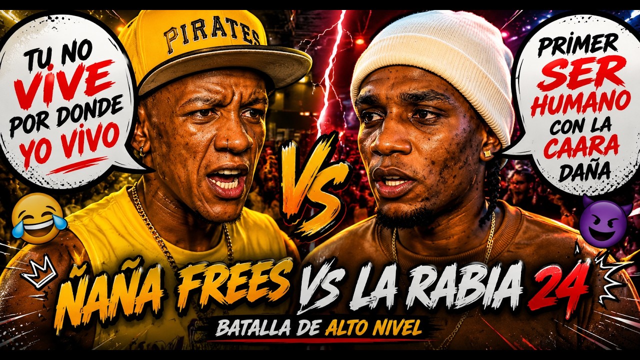 LA RABIA 24 VS  ÑAÑA EL SUPER ÑAÑAYIN - ( LA GRAN PALIZA LE DA ÑAÑA A LA RABIA 24 ) TEAMÑAÑA