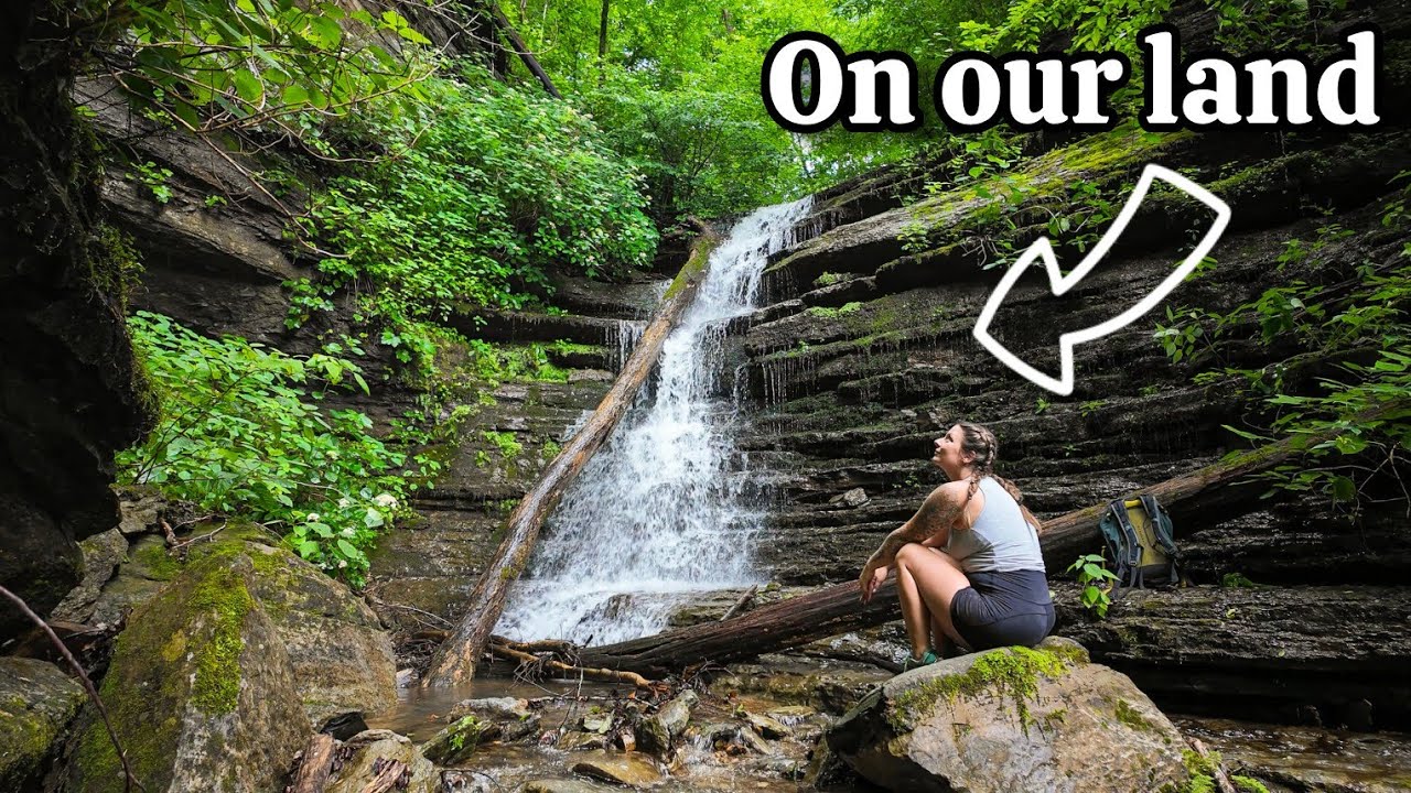 We found WATERFALLS on our TN property!