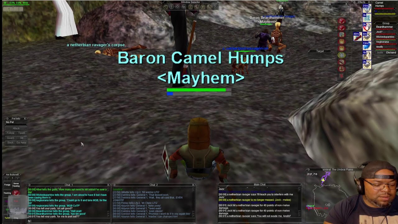 Quarm / Late Night with the Belated Birthday Druid - Camel Humps