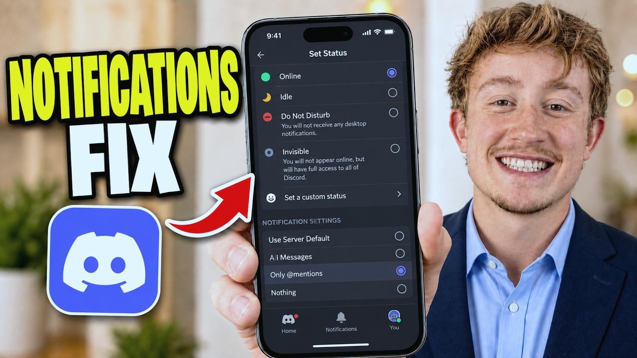 Discord Mobile Notifications Not Working Fix - Full Guide
