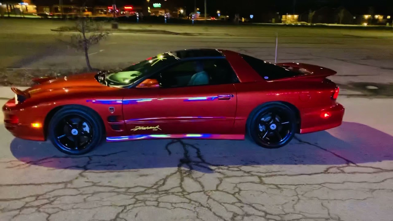 2002 SLP Pontiac Firehawk Trans Am #162 Sunset Orange Metallic with Black Pearl Firehawk Wheels