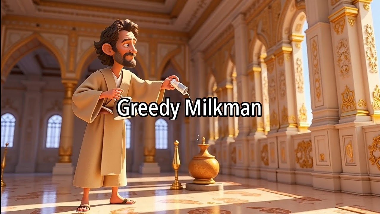 The Greedy Milkman | English stories | Stories for kids