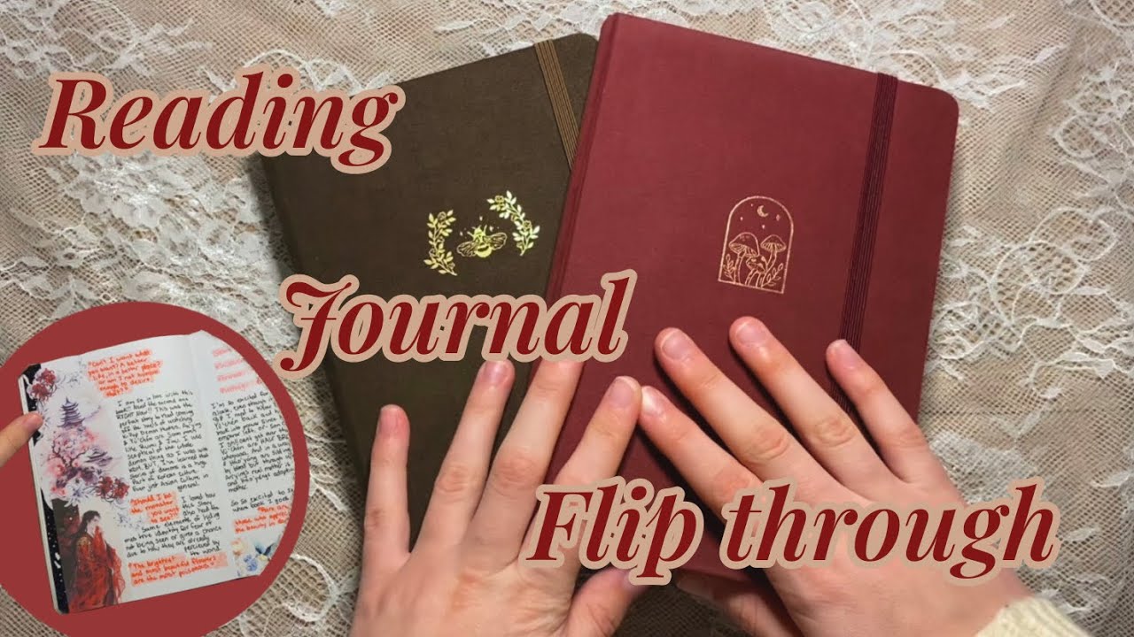 🍄 2025 Reading Journal Flip Through 🍄