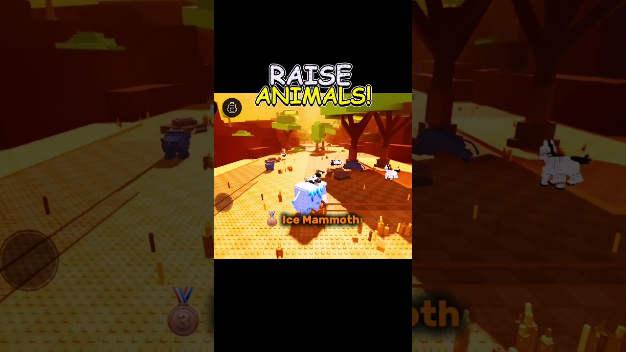 TOP 3 PET IN RAISE ANIMALS THAT REQUIRES GRINDING ONLY#fyp #gaming #roblox #raiseanimals #robloxfyp
