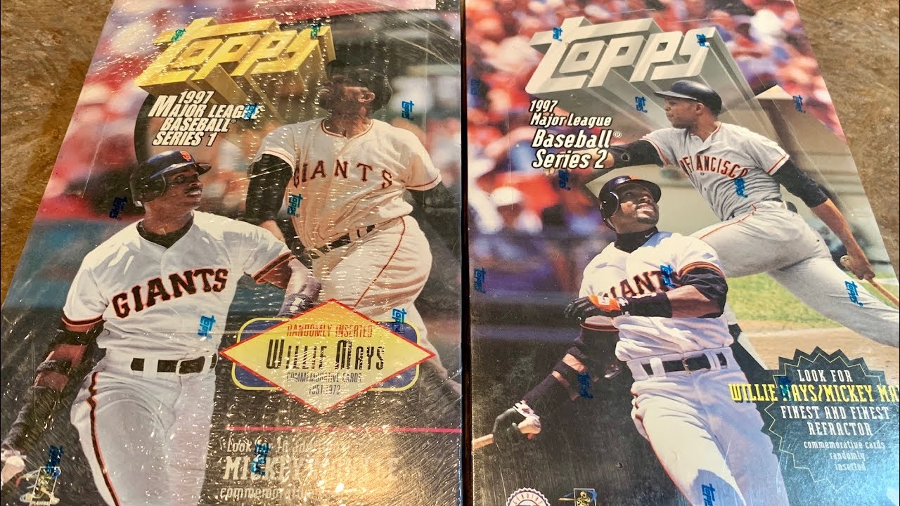 1997 TOPPS BASEBALL CARD BOX OPENING!  (Throwback Thursday)