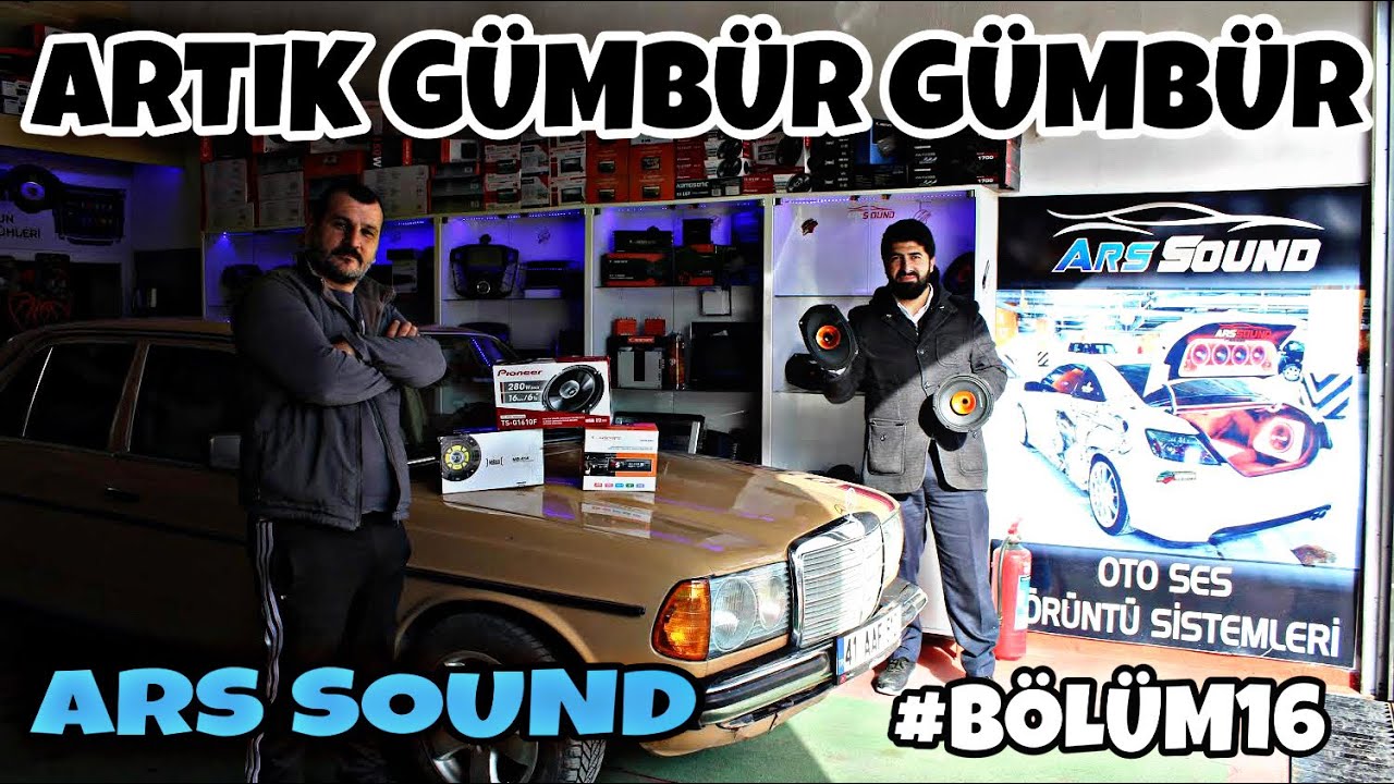 Ses Sistemi Yenilendi. Artık Gümbür Gümbür. ARS SOUND | W123 #Tamirat #Bölüm15  | Oto Bilgi