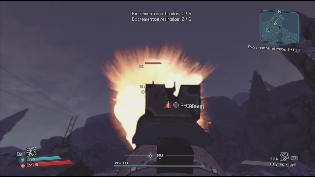 Borderlands solo a escopeta con Lilith pt2