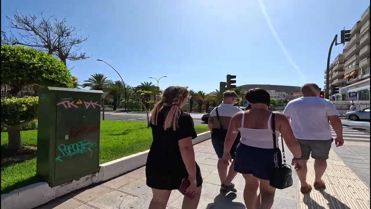 Tenerife -Take A Stroll Tenerife Sur To Los Cristianos...