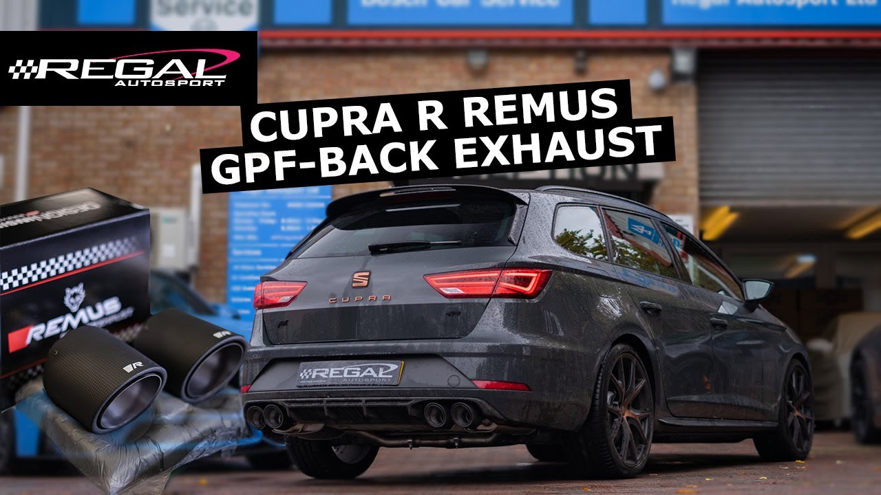 5F Seat Leon Cupra R ST (with GPF) REMUS Exhaust Upgrade