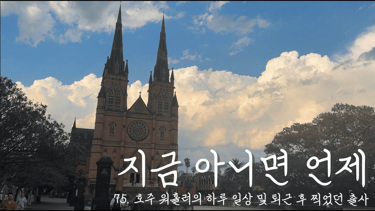 [그래서 떠난 워킹홀리데이 🇦🇺] 75. 호주 워홀러의 하루 일상 및 퇴근 후 찍었던 풍경 | 경치 | 시드니 | 마라톤 | 워홀 | 일기 | 취미 | 휴일 | 여행 | 브이로그