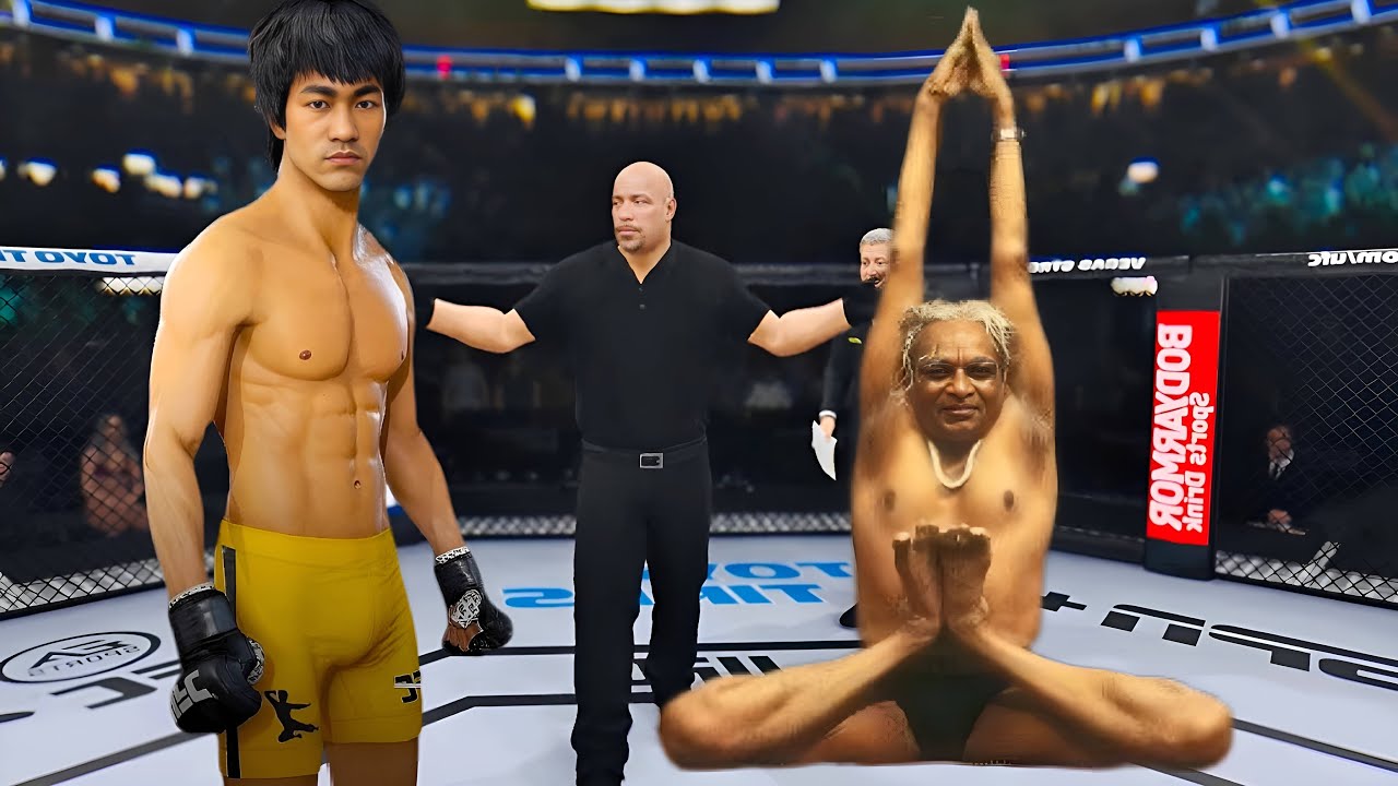 PS5 | Bruce Lee vs. Super Old Yog [EA Sport UFC 4]