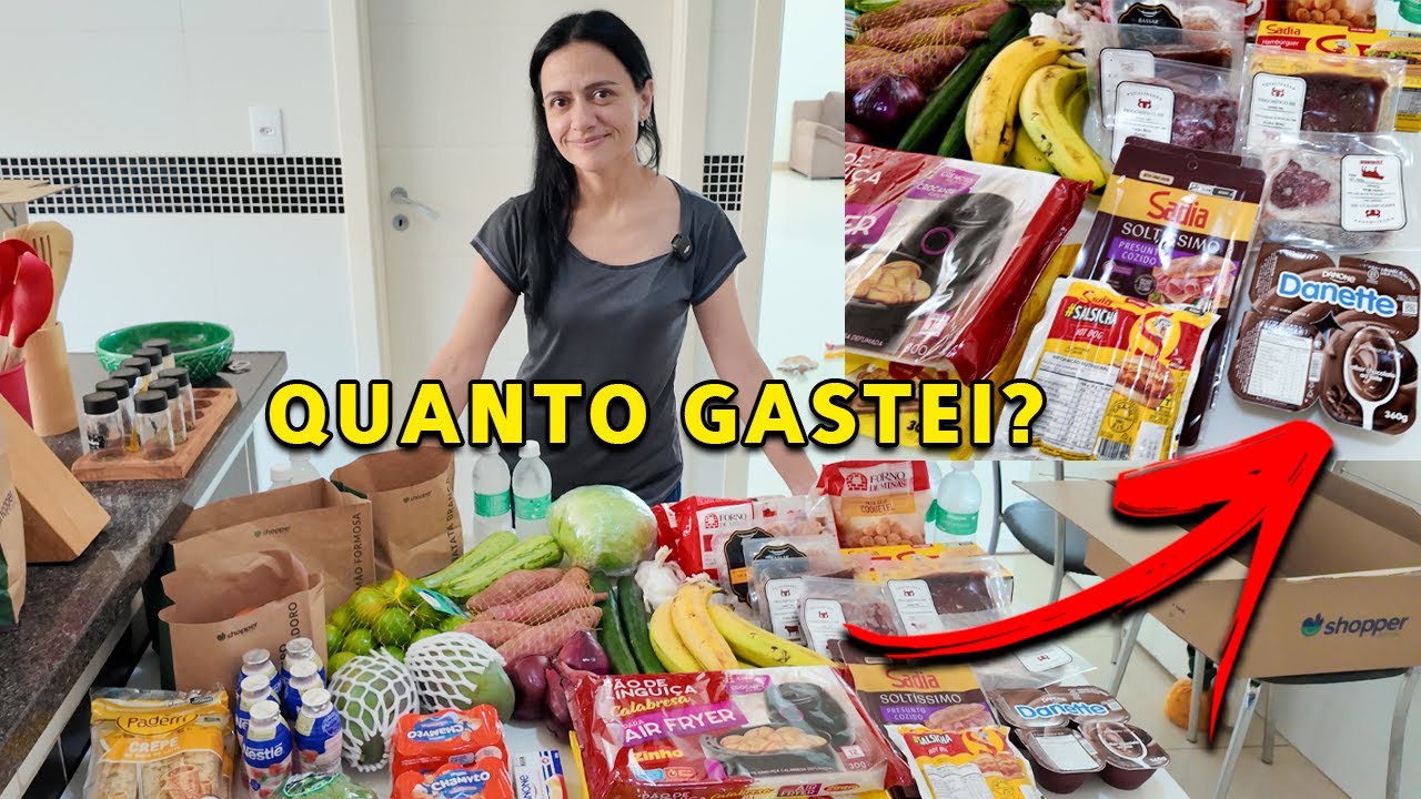 Meu Segredo para Compras Semanais Inteligentes e Econômicas! Supermercado Online Vale a Pena?