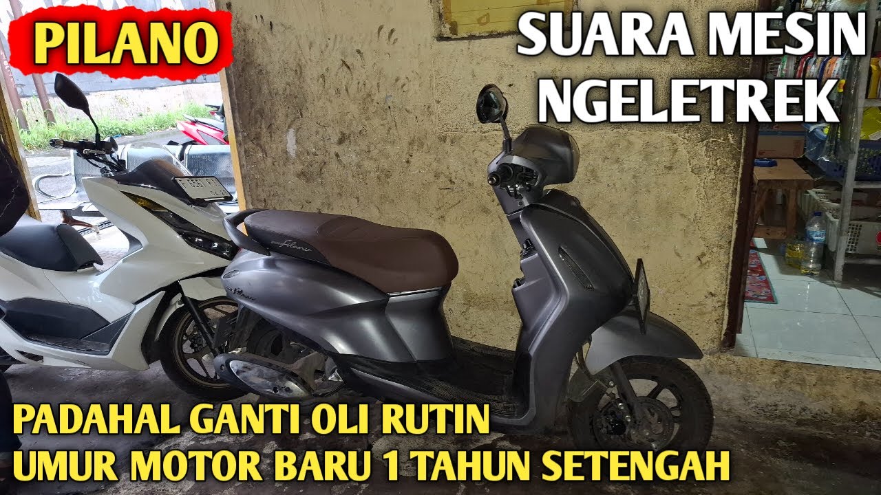 YAMAHA FILANO SUARA MESIN KASAR NGELETREK