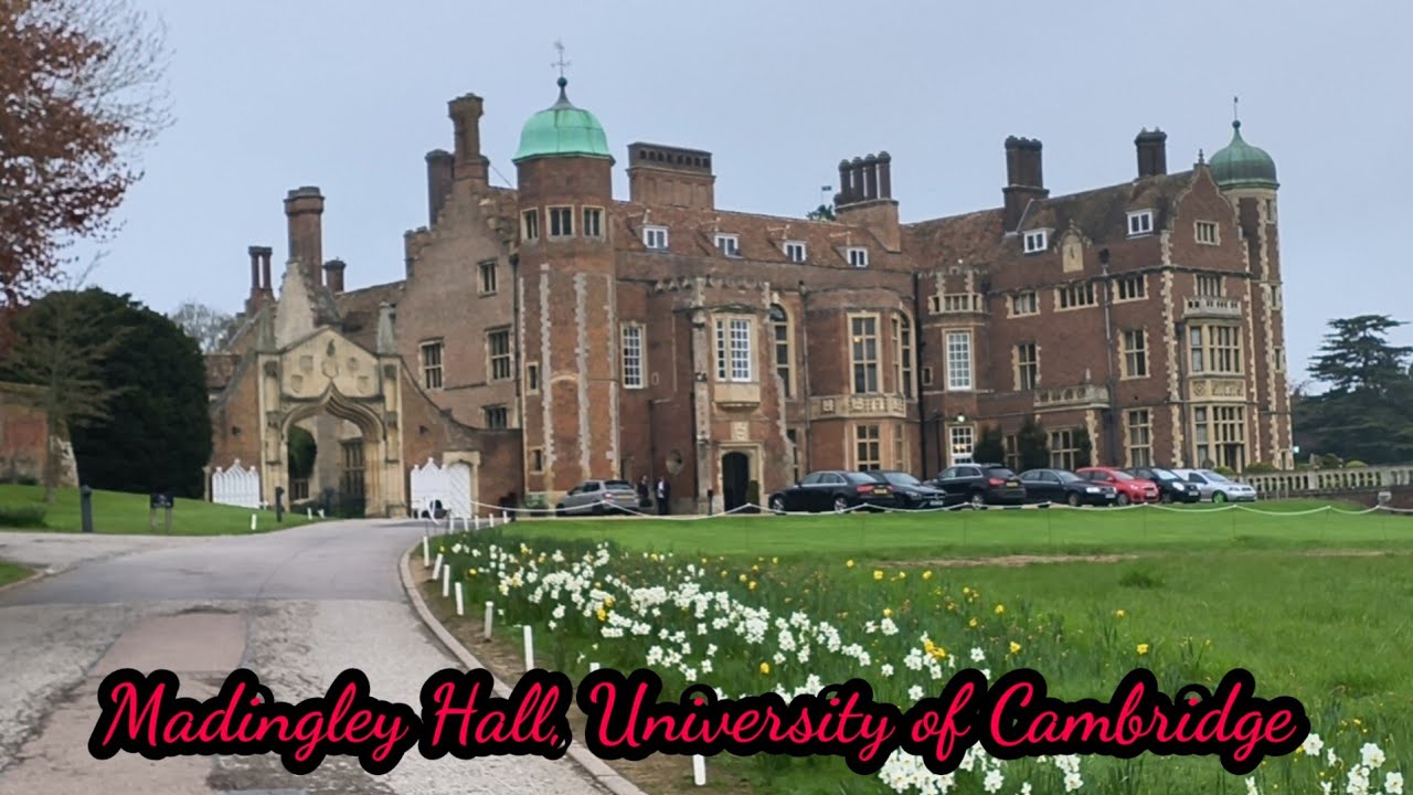 (3) Madingley Hall, University of Cambridge, Cambridge, England, UK / Walled Garden / Hazel walk