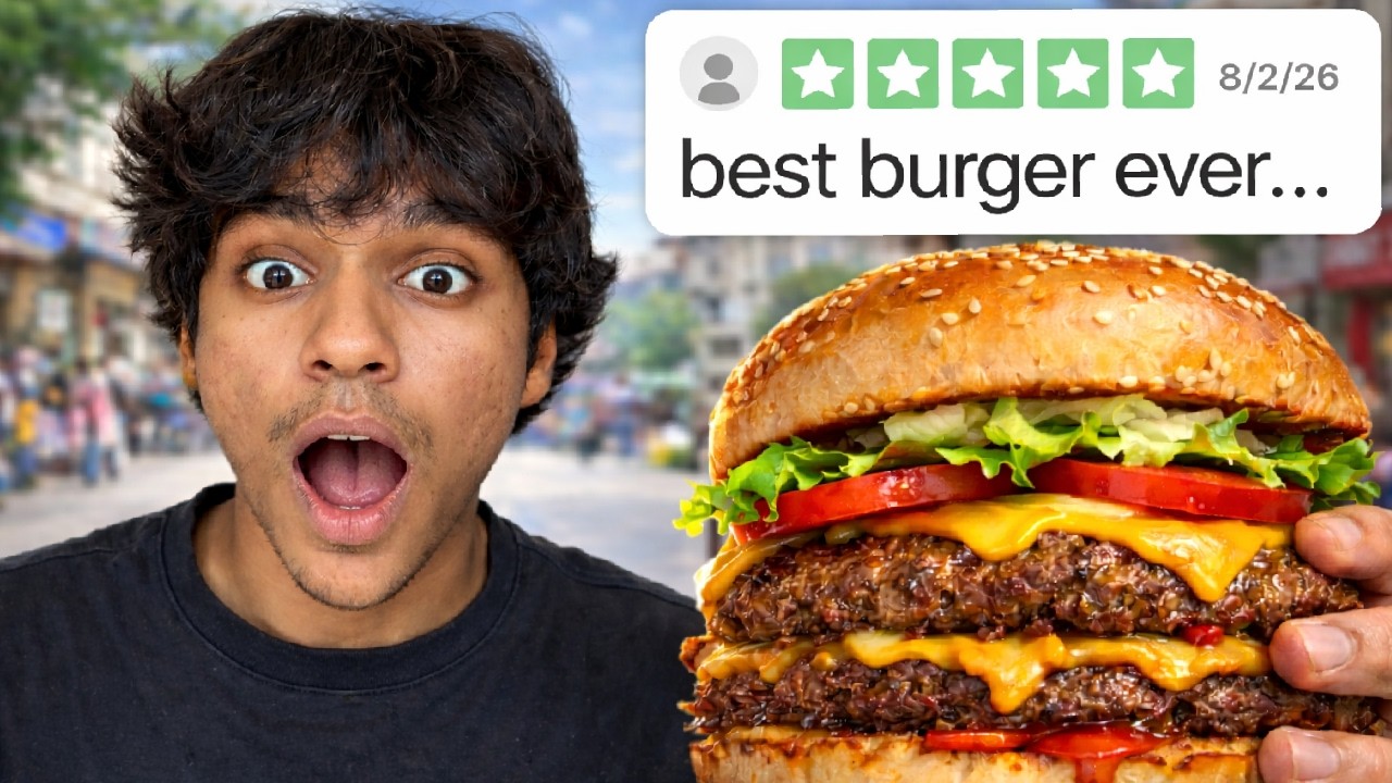 I TRIED THE BEST BURGERS IN GANDHINAGAR