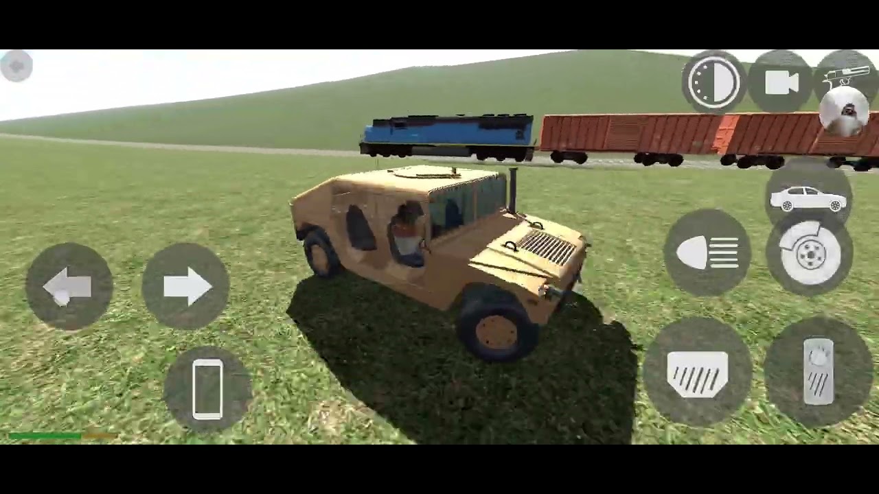 Border 2 Military car vs train driving game on fun track / 3D android gameplay