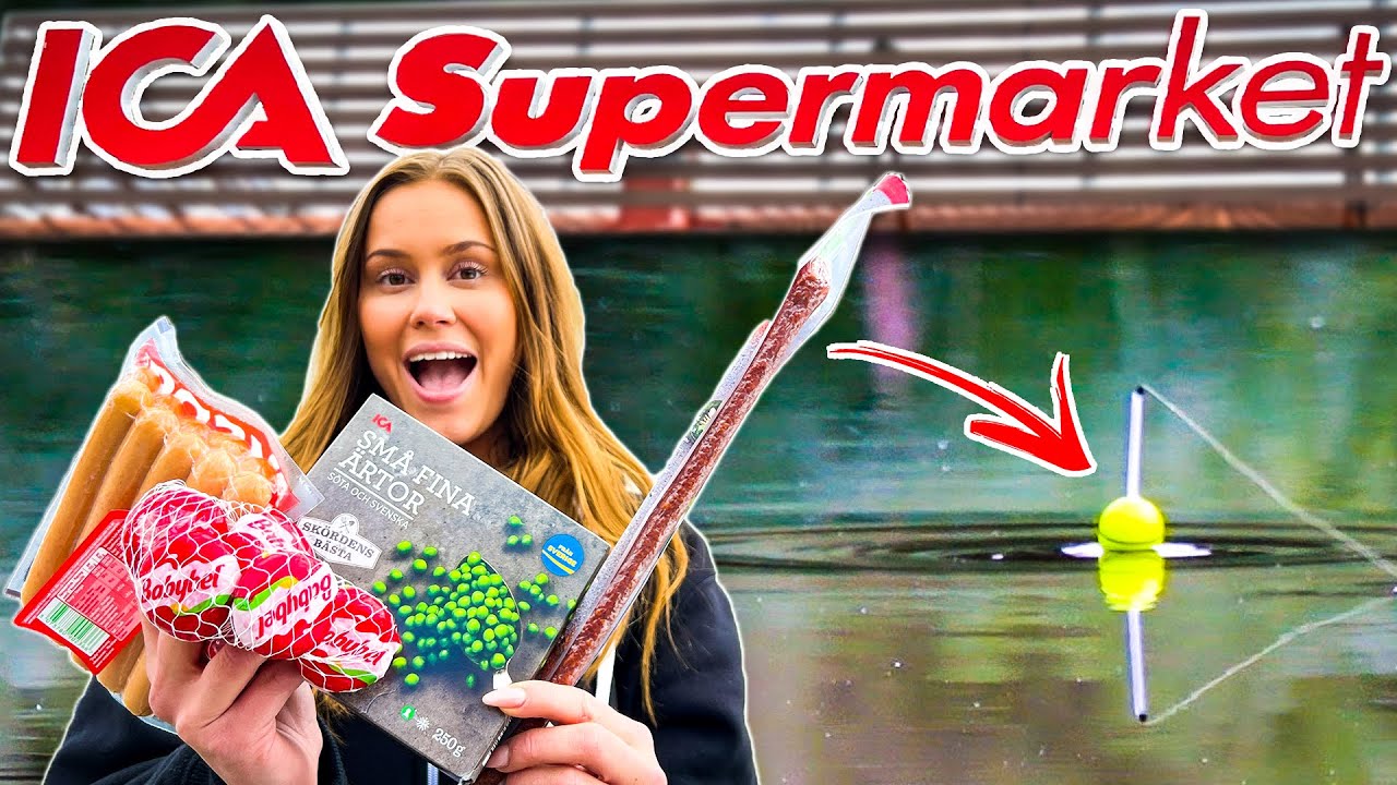 ПРОДУКТЫ ИЗ СУПЕРМАРКЕТА. БУДЕТ ЛИ НА НИХ КЛЕВАТЬ РЫБА?! | Team Galant