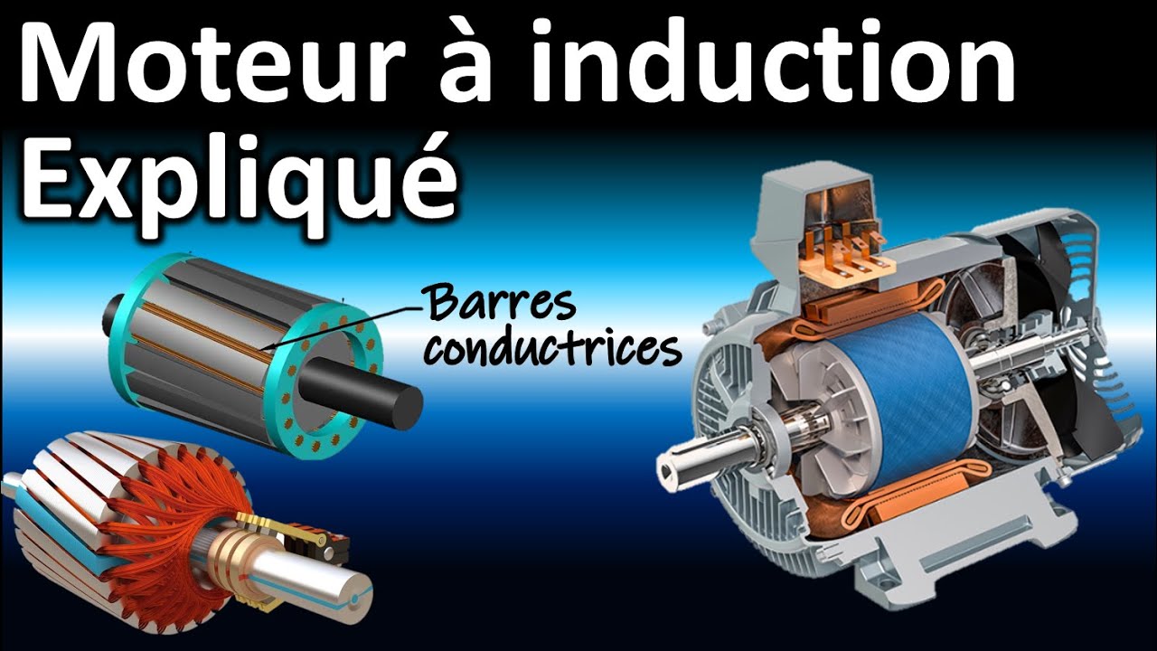 Moteur &agrave; induction monophas&eacute; / Fonctionnement et calcul de la vitesse expliqu&eacute;s.