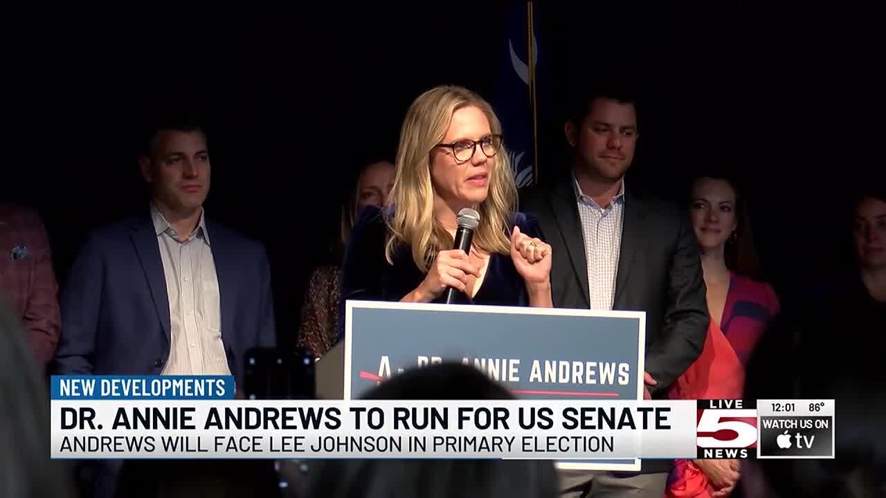 VIDEO: Lowcountry Democrat and pediatrician Dr. Annie Andrews enters SC Senate race