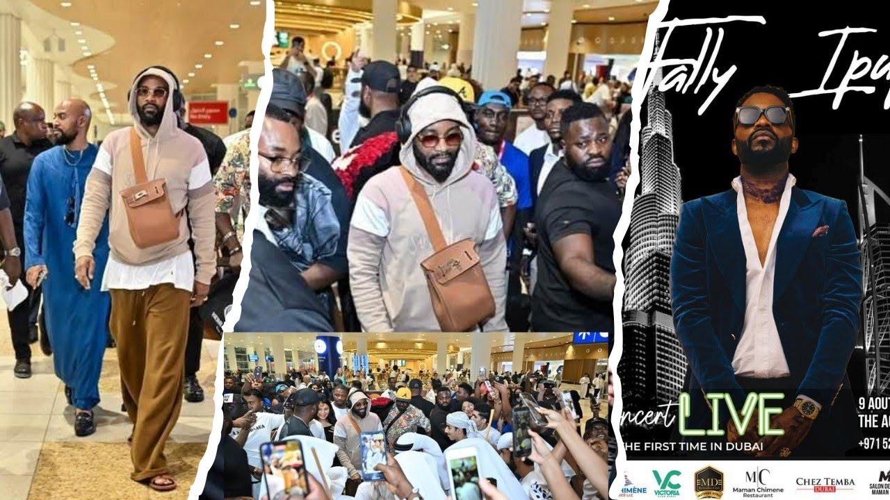 FALLY IPUPA CONCERT DUBAI ÉVOLUTION BILLETTERIE,  ARRIVÉE DE FALLY IPUPA À DUBAI 