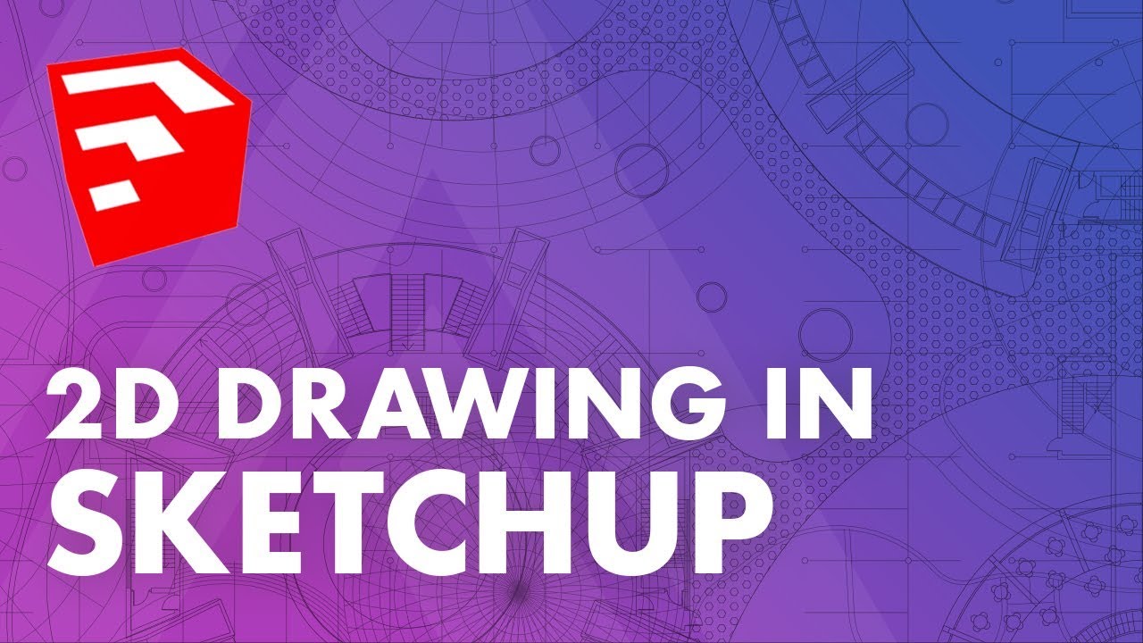 Drawing in 2D with Sketchup