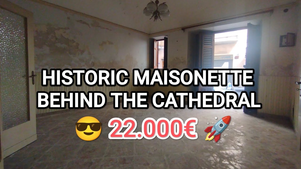 SPACIOUS GROUND FLOOR MAISONETTE BEHIND THE MAIN SQUARE FOR ONLY €22,000 😎