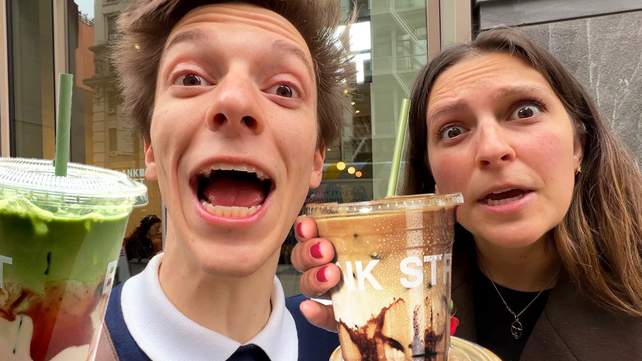 we tried the FREAKIEST MATCHAS in NYC