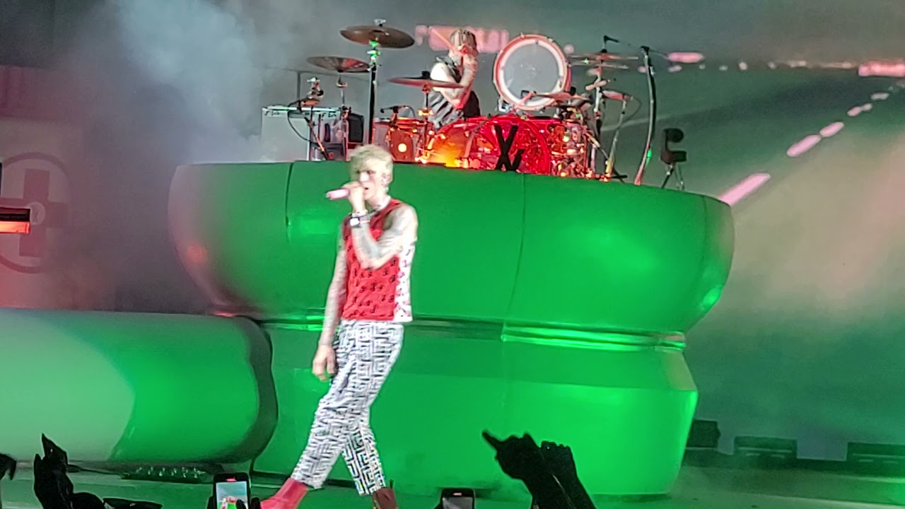Machine Gun Kelly Title track, Kiss kiss, Smoke and drive, Drunk face, Concert for aliens Live