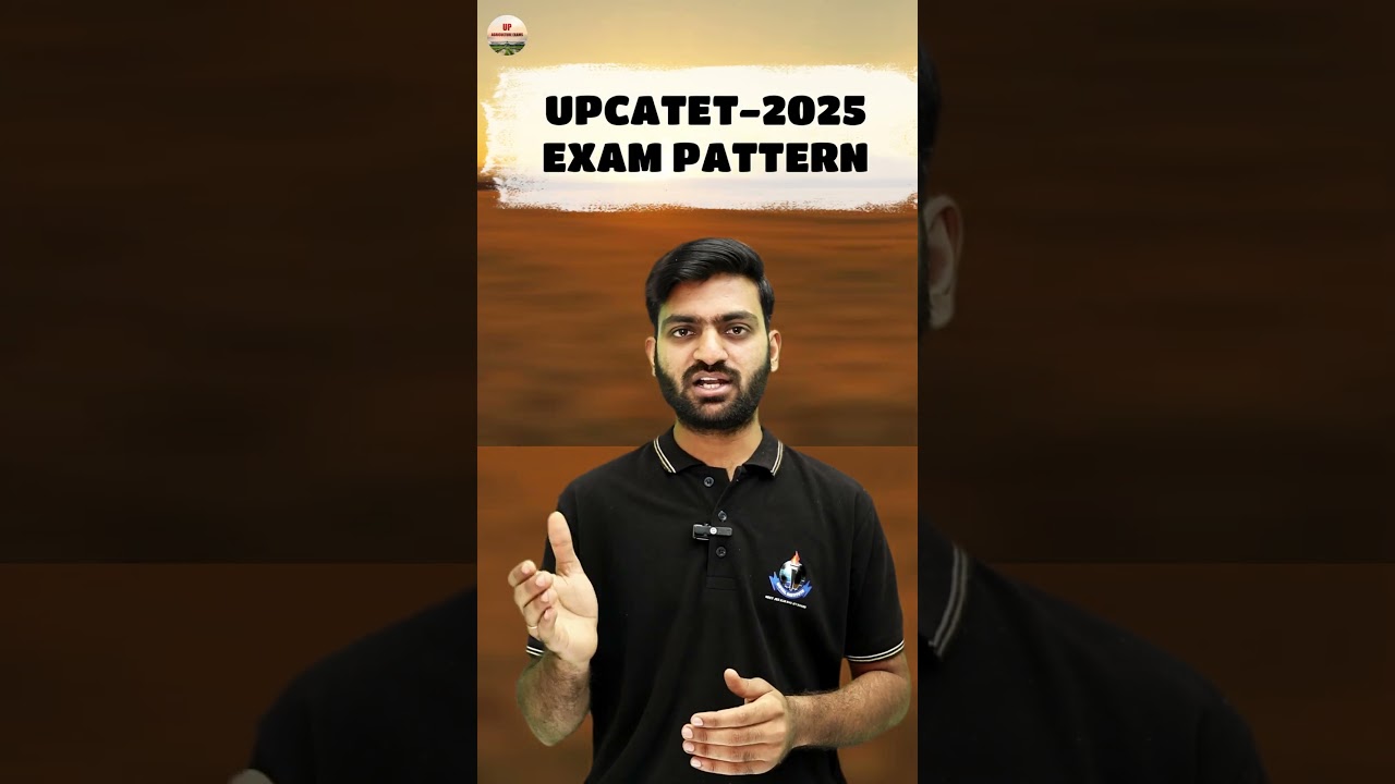 UPCATET - 2025 EXAM PATTERN #upcatet2025 #upcatetexampattern #upcatet_full_solve_paper
