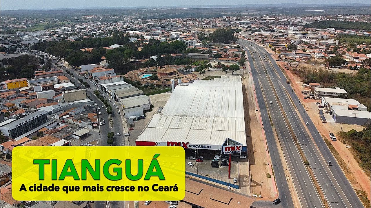TIANGUÁ ,descendo a serra mais movimentada do CEARÁ -de moto