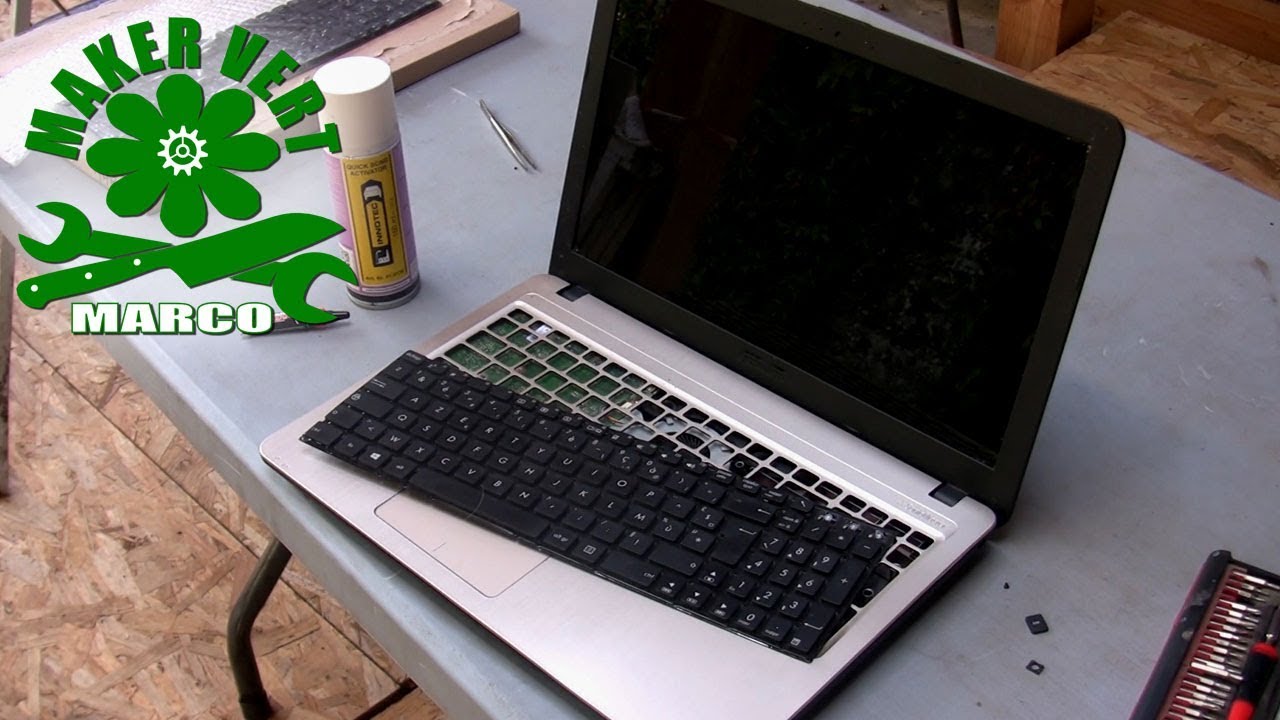 💻 Changer un clavier de portable (Asus F540L)