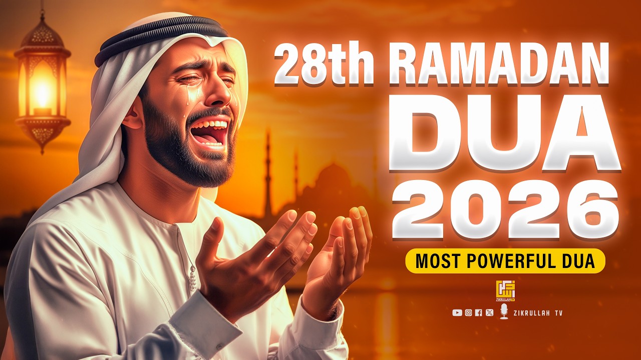 Ramadan 28th Day Dua 2026 | Most Powerful Dua for Forgiveness, Mercy & Allah’s Pleasure #ramadan2026