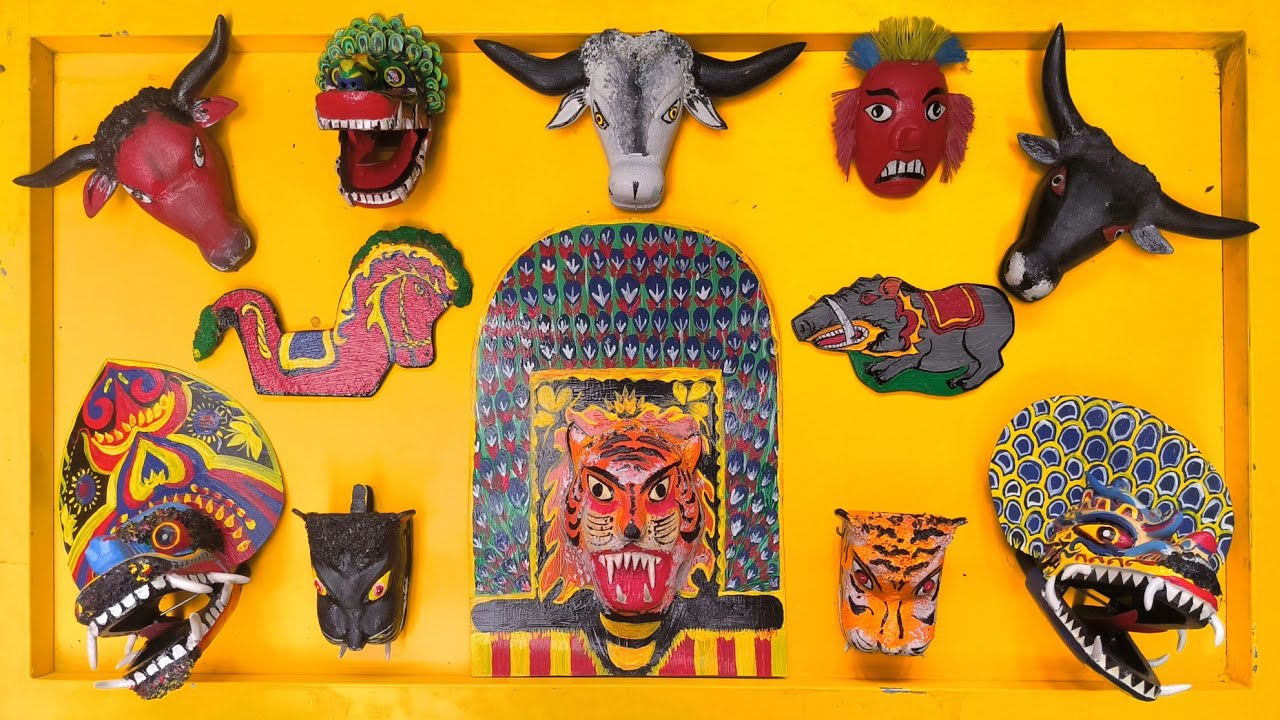 Membersihkan Barongan, Barongan Telon, Barongan Devil, Barongan Dragon
