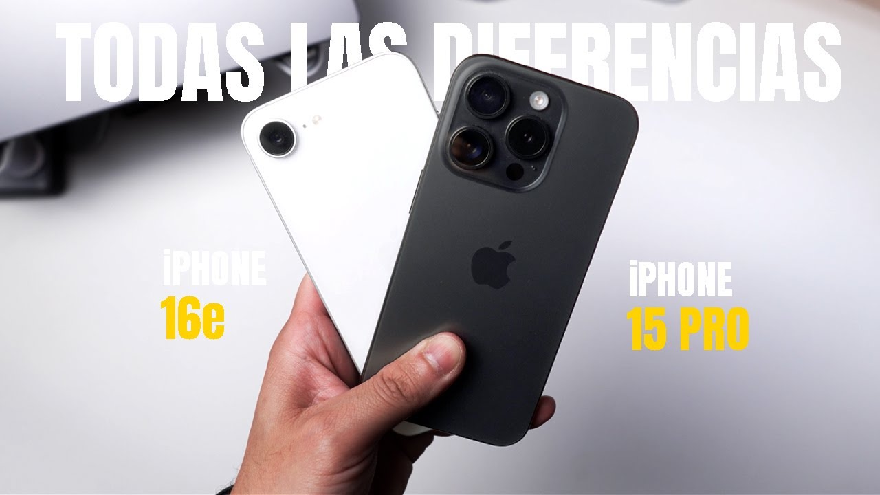 iPhone 16e vs iPhone 15 Pro - ¿CUÁL DEBERÍAS COMPRAR ESTE AÑO?